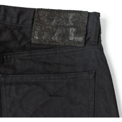 Kapital 14oz Black X Black Denim Club Baggy 5P Pants