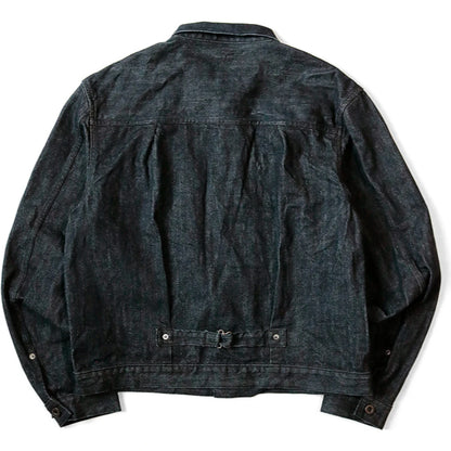 Kapital 14oz Denim 1st Jacket (Black Thread Version)