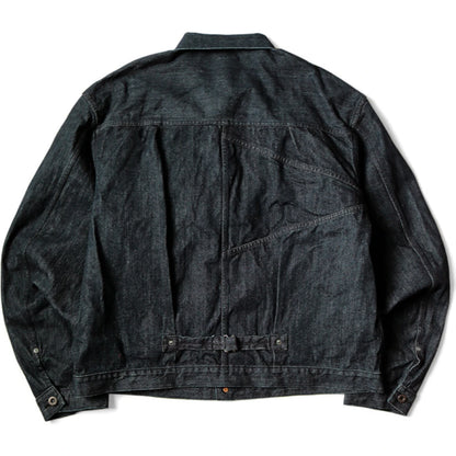 Kapital 14oz Denim 1st Jacket (Black Thread Version)