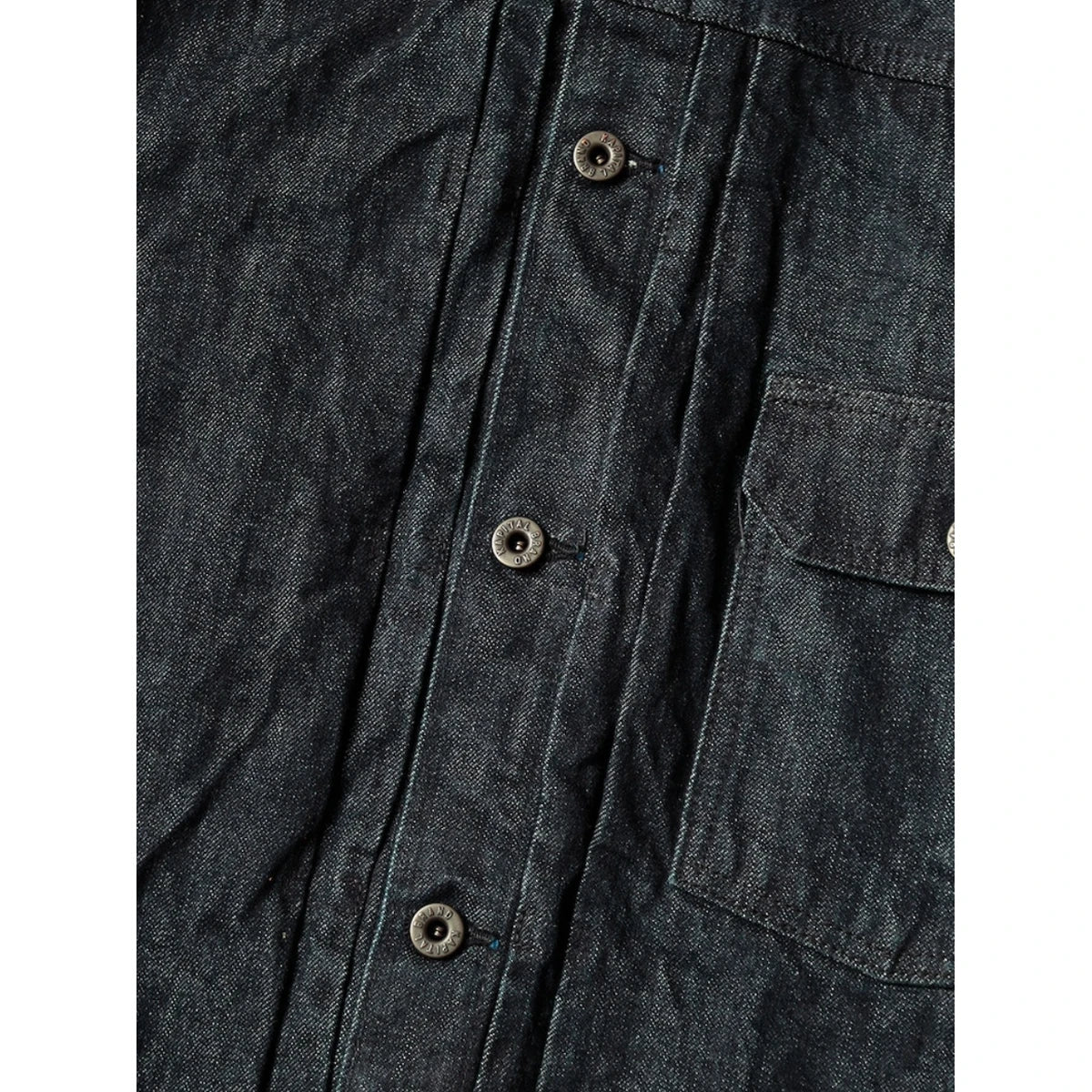 Kapital 14oz Denim 1st Jacket (Black Thread Version)
