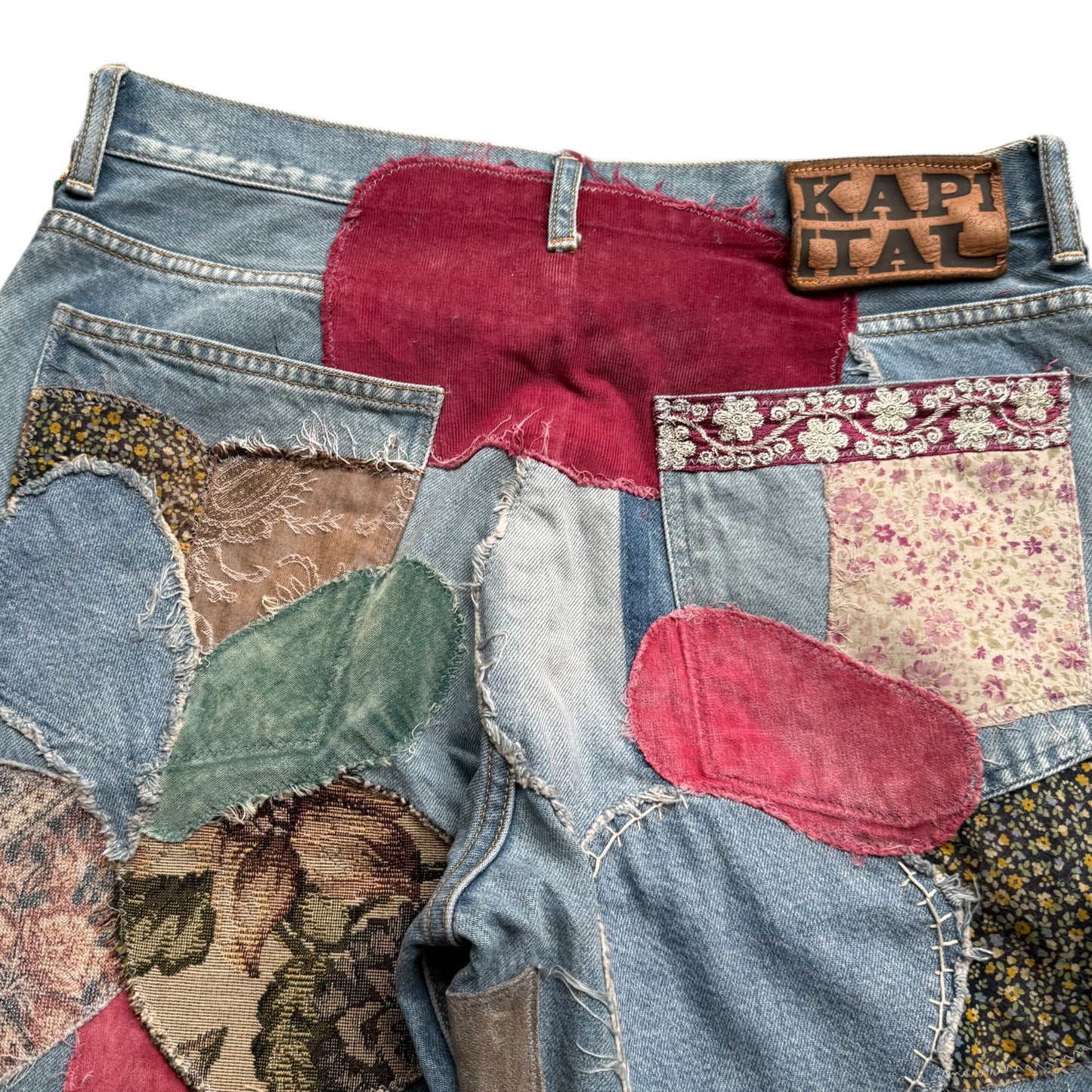 Kapital 14oz Denim 5-Pocket Rat Flare Pants (Hippie Insane Remake)