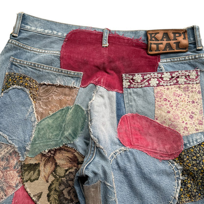 Kapital 14oz Denim 5-Pocket Rat Flare Pants (Hippie Insane Remake)