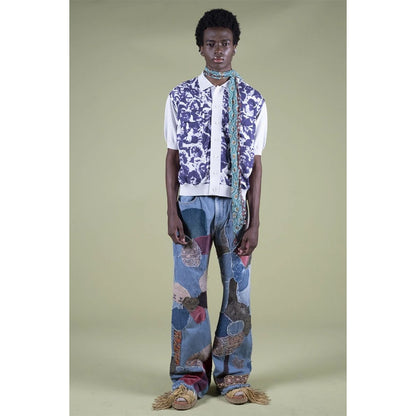 Kapital 14oz Denim 5 Pocket Rat Flare Pants (Hippie Insane Remake)