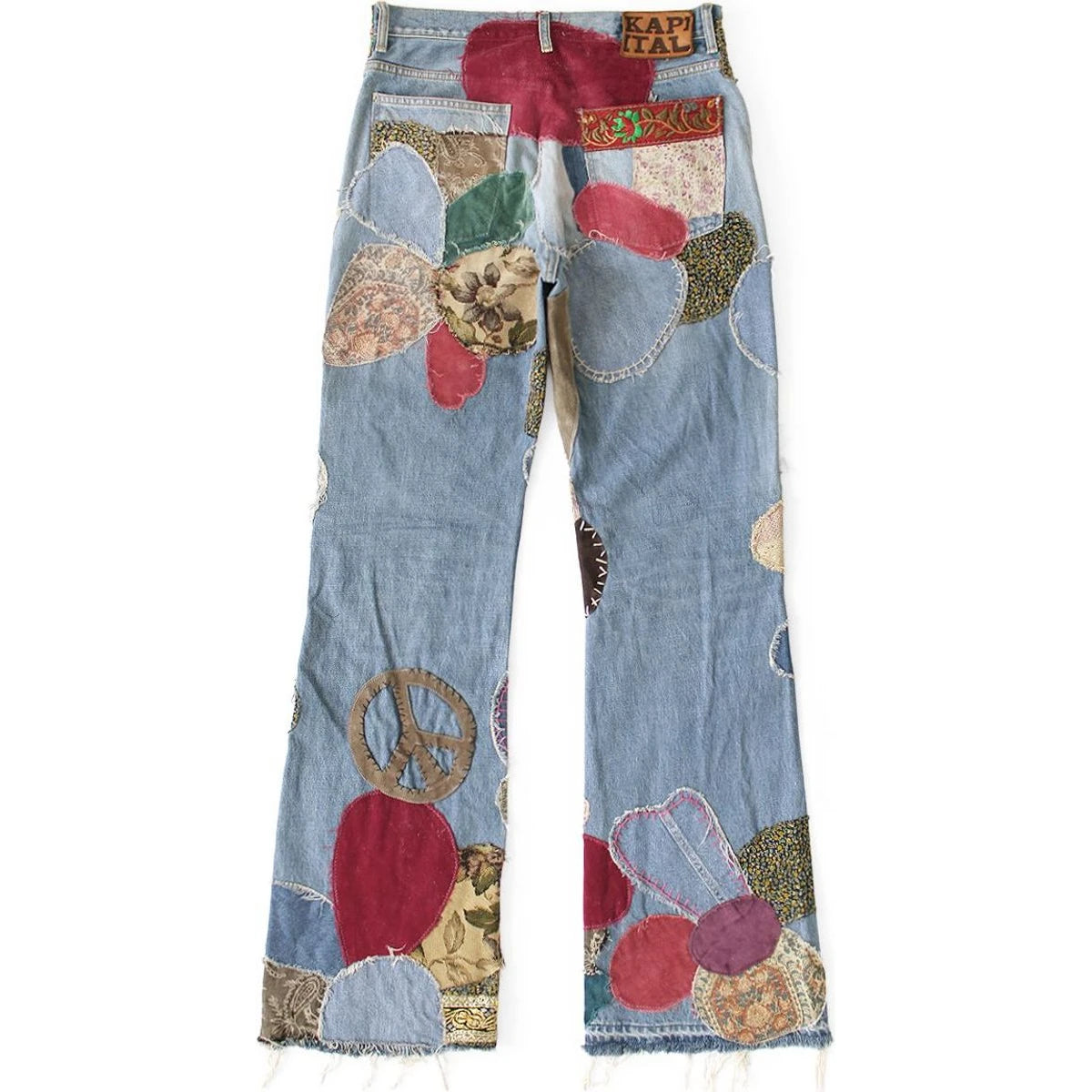 Kapital 14oz Denim 5 Pocket Rat Flare Pants (Hippie Insane Remake)