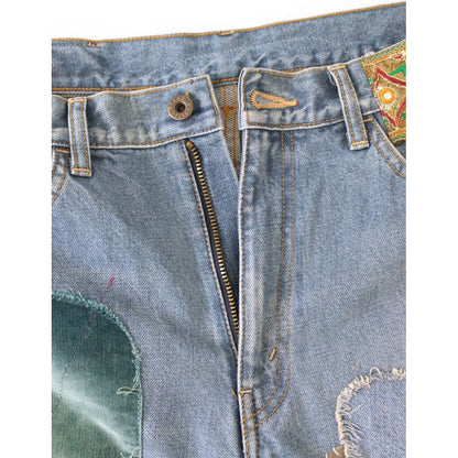 Kapital 14oz Denim 5 Pocket Rat Flare Pants (Hippie Insane Remake)