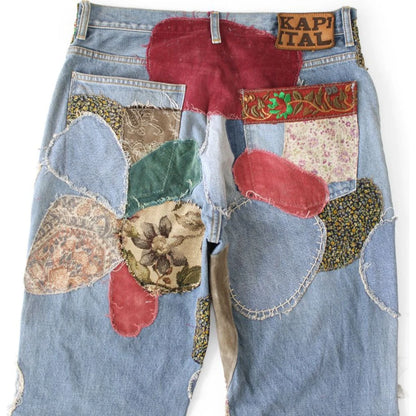Kapital 14oz Denim 5 Pocket Rat Flare Pants (Hippie Insane Remake)