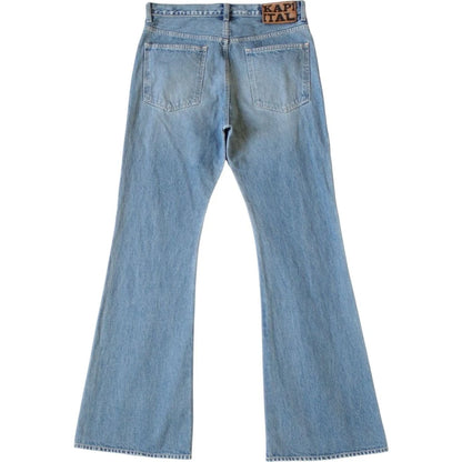 Kapital 14oz Denim 5P Apron-Skouser Bootcut Pants (Processed)
