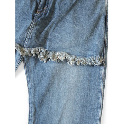Kapital 14oz Denim 5P Apron-Skouser Bootcut Pants (Processed)