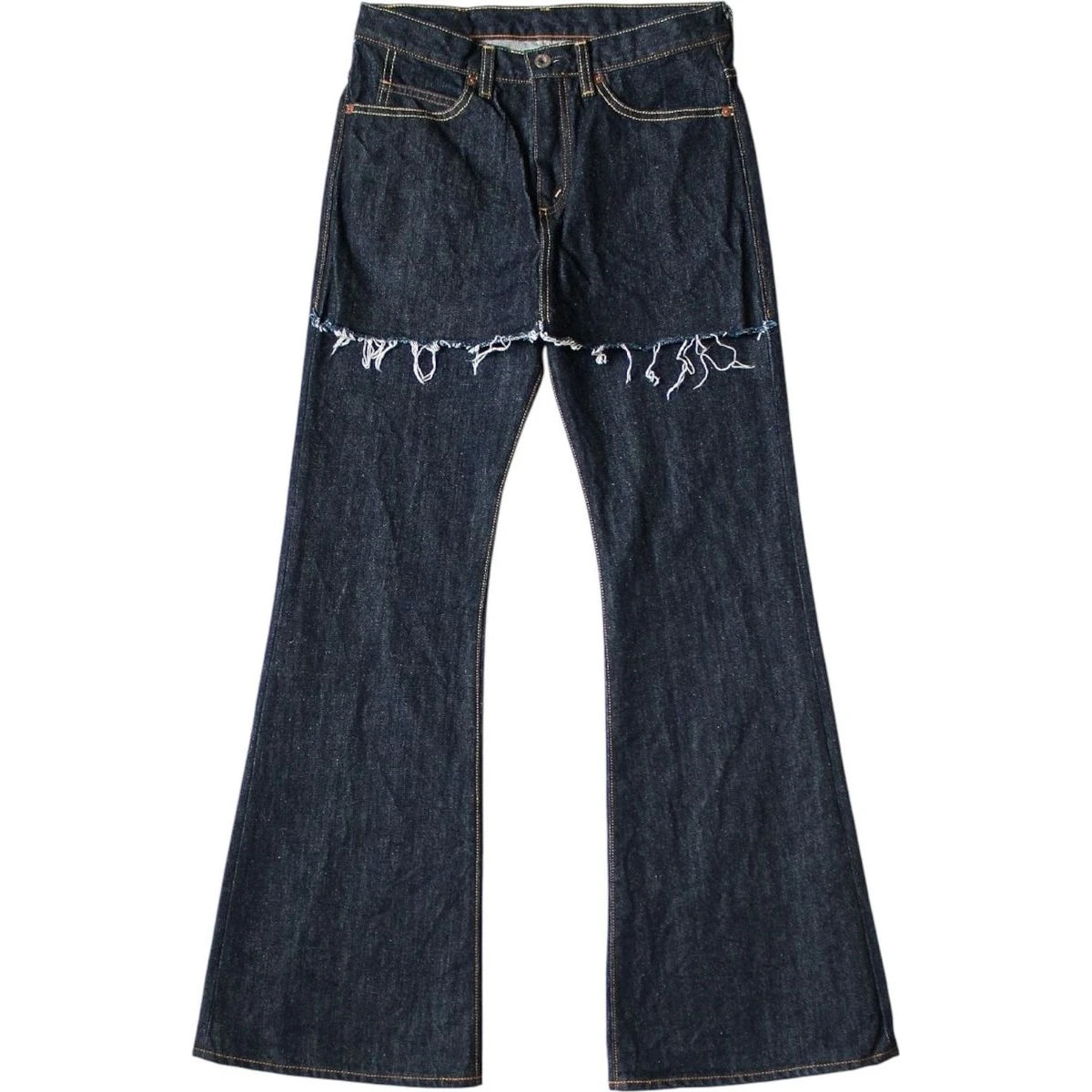 Kapital 14oz Denim 5P Apron-Skouser Flare Pants