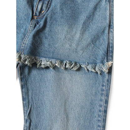 Kapital 14oz Denim 5P Apron-Skouser Flared Pants (Processed)
