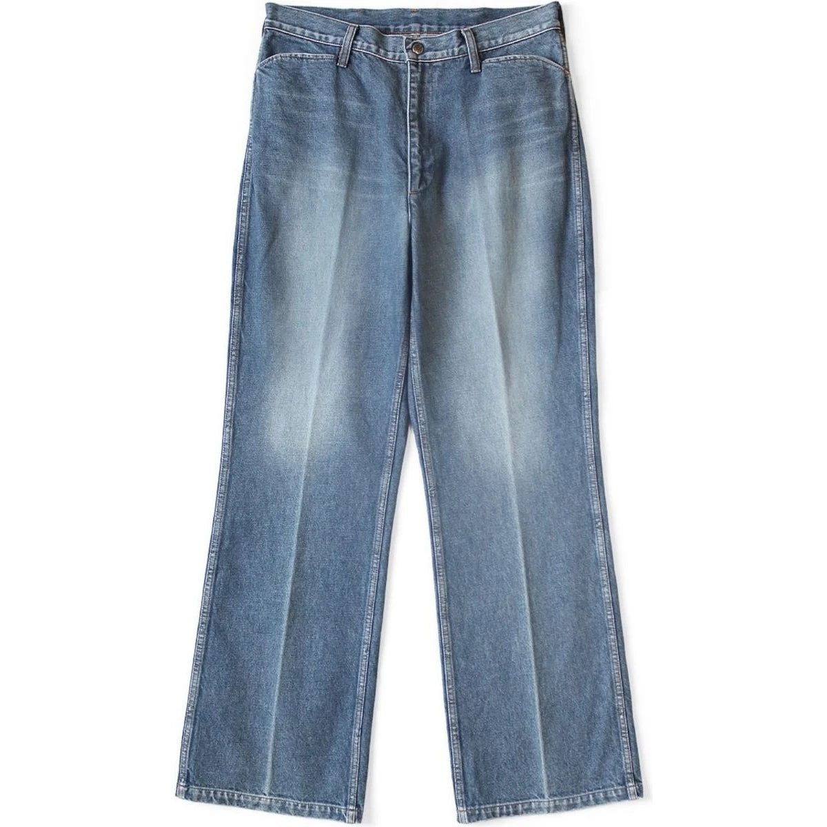 Kapital 14oz Denim 5P Frisko (Center Pleats)