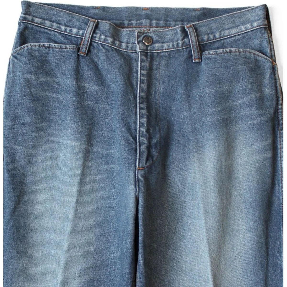 Kapital 14oz Denim 5P Frisko (Center Pleats)