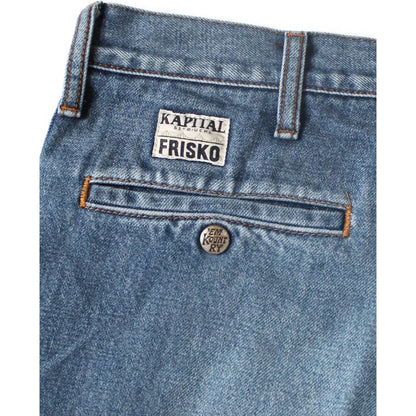 Kapital 14oz Denim 5P Frisko (Center Pleats)