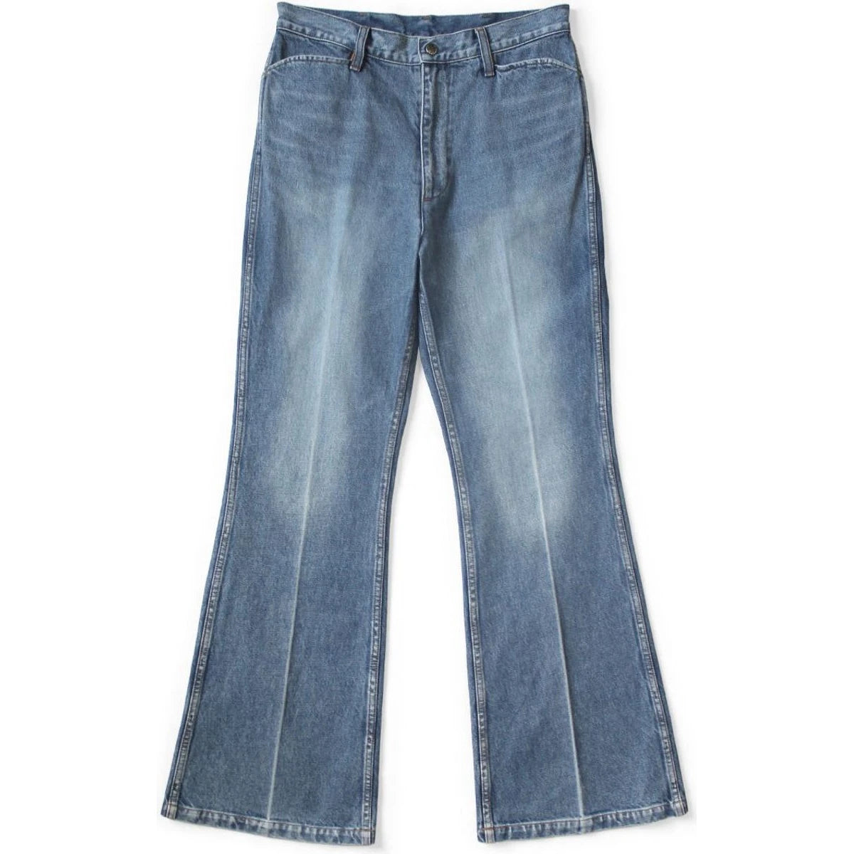 Kapital 14oz Denim 5P Frisko Flare (Center Pleats)