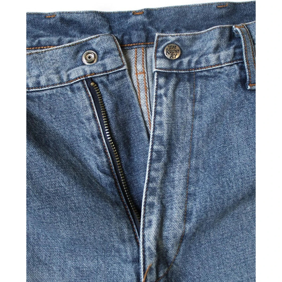 Kapital 14oz Denim 5P Frisko Flare (Center Pleats)