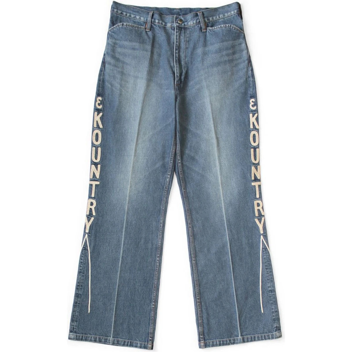 Kapital 14oz Denim 5P Frisko (Kountry Embroidery)