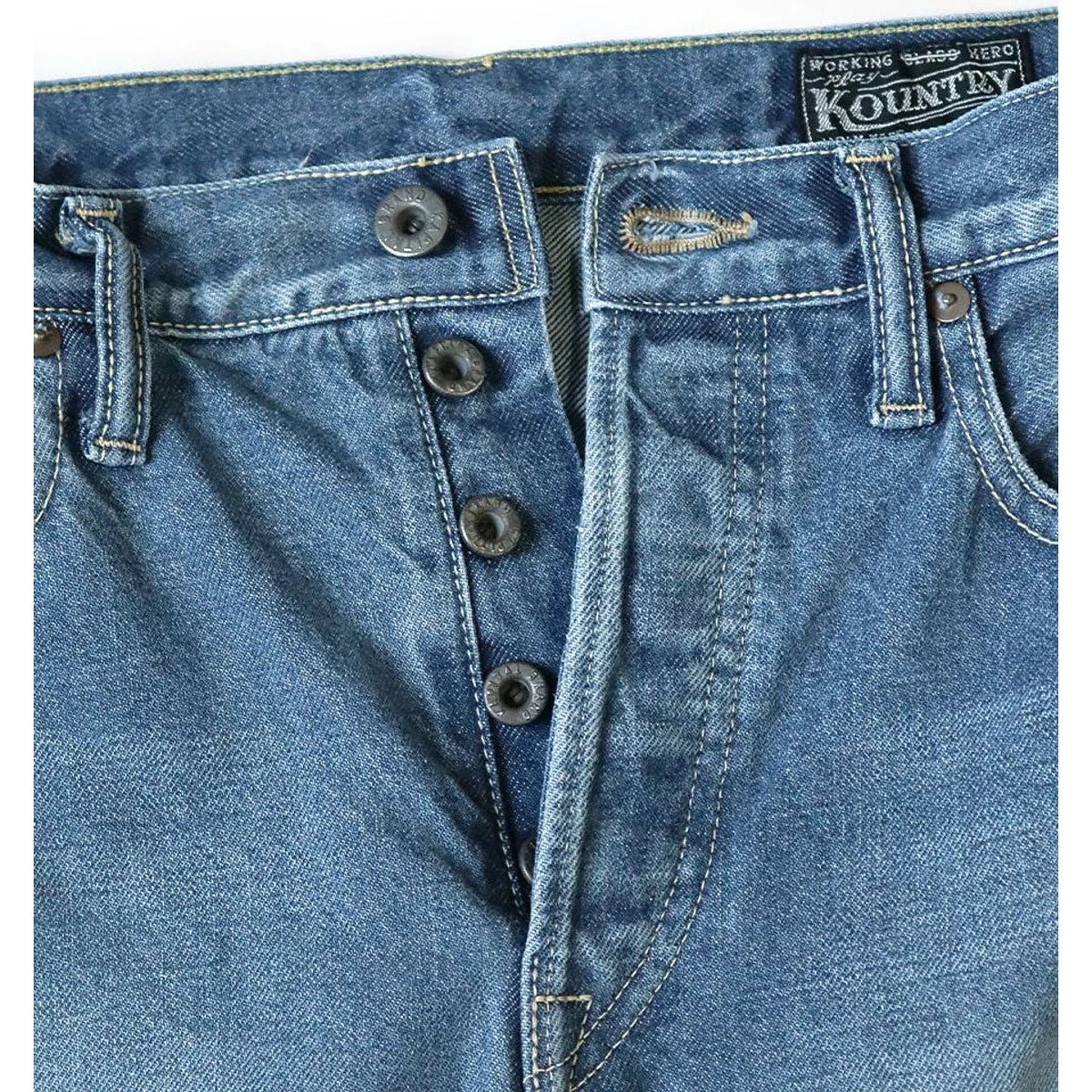 Kapital 14oz Denim 5P Monkey Cisco (3 Year Processing)