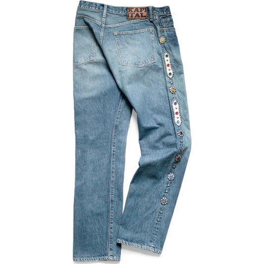 Kapital 14oz Denim 5P Monkey Cisco (Studs Remake)