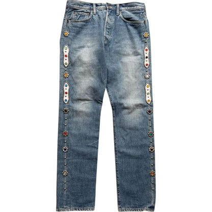 Kapital 14oz Denim 5P Monkey CISCO (Studs Remake)