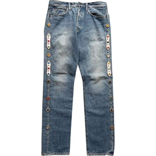 Kapital 14oz Denim 5P Monkey CISCO (Studs Remake)