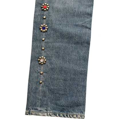 Kapital 14oz Denim 5P Monkey CISCO (Studs Remake)