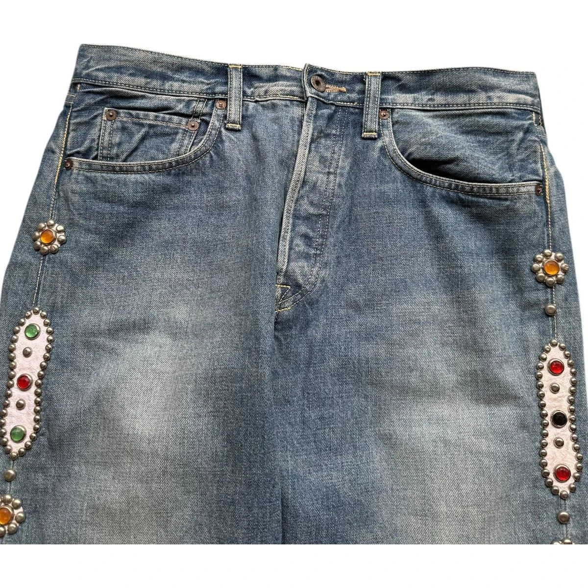 Kapital 14oz Denim 5P Monkey CISCO (Studs Remake)