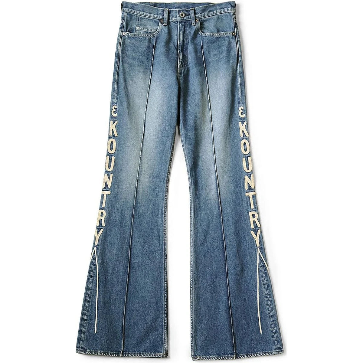 Kapital 14oz Denim 5P Okabellbo (Kountry Embroidery)
