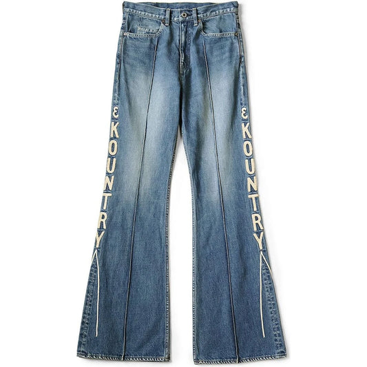 Kapital 14oz Denim 5P Okabellbo (Kountry Embroidery)