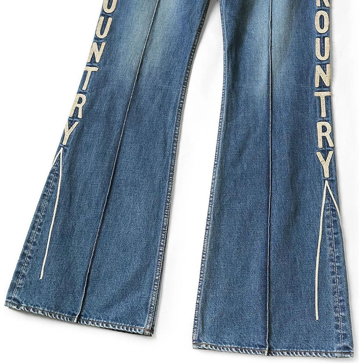 Kapital 14oz Denim 5P Okabellbo (Kountry Embroidery)