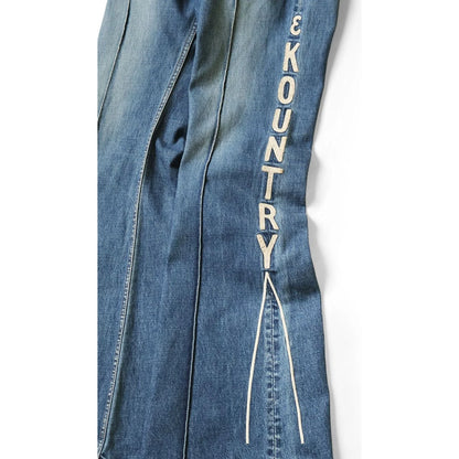 Kapital 14oz Denim 5P Okabellbo (Kountry Embroidery)