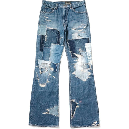 Kapital 14oz Denim 5P Rat Flare Pants (Crazy Dixie Remake)