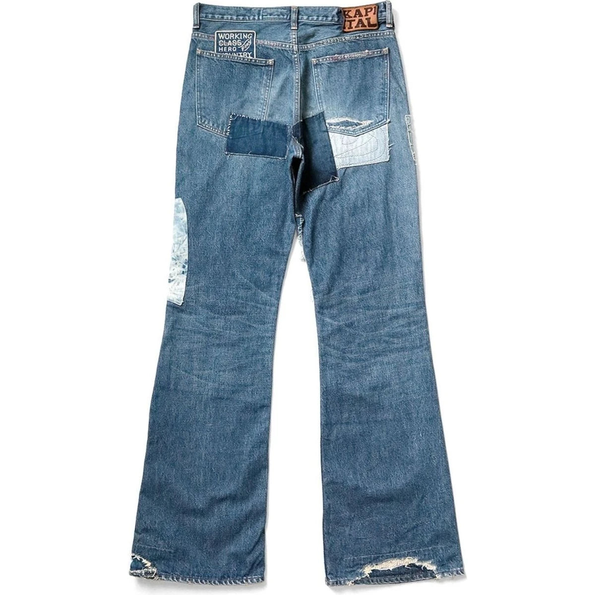 Kapital 14oz Denim 5P Rat Flare Pants (Crazy Dixie Remake)