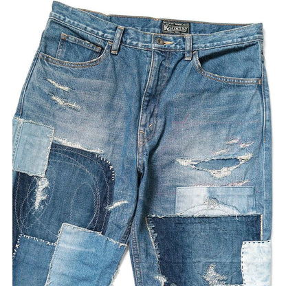 Kapital 14oz Denim 5P Rat Flare Pants (Crazy Dixie Remake)