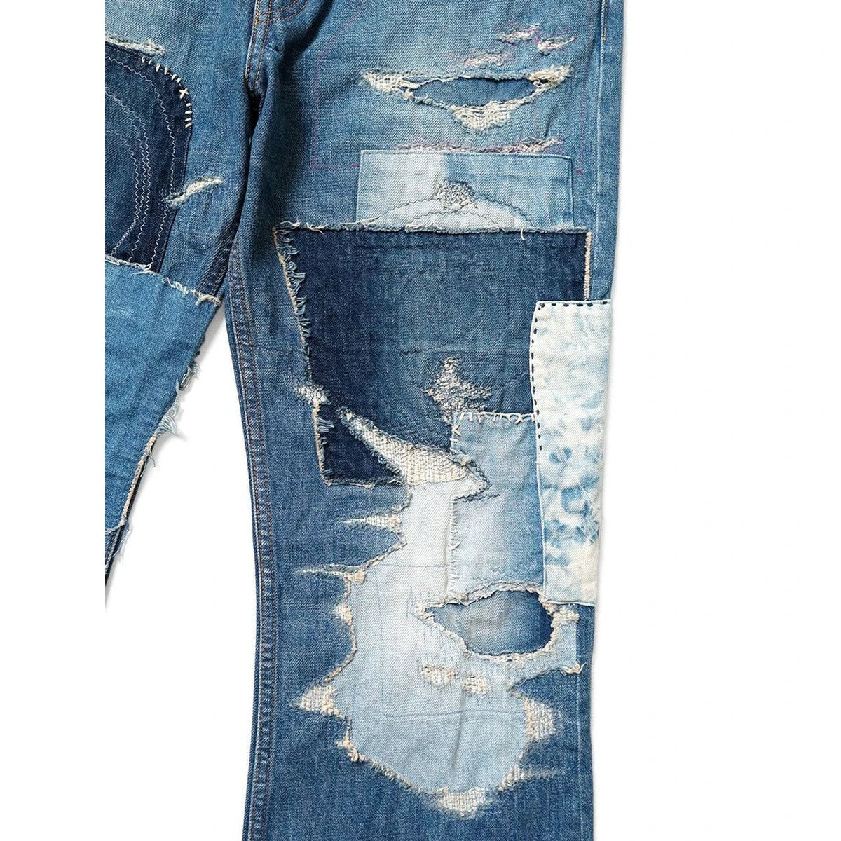Kapital 14oz Denim 5P Rat Flare Pants (Crazy Dixie Remake)