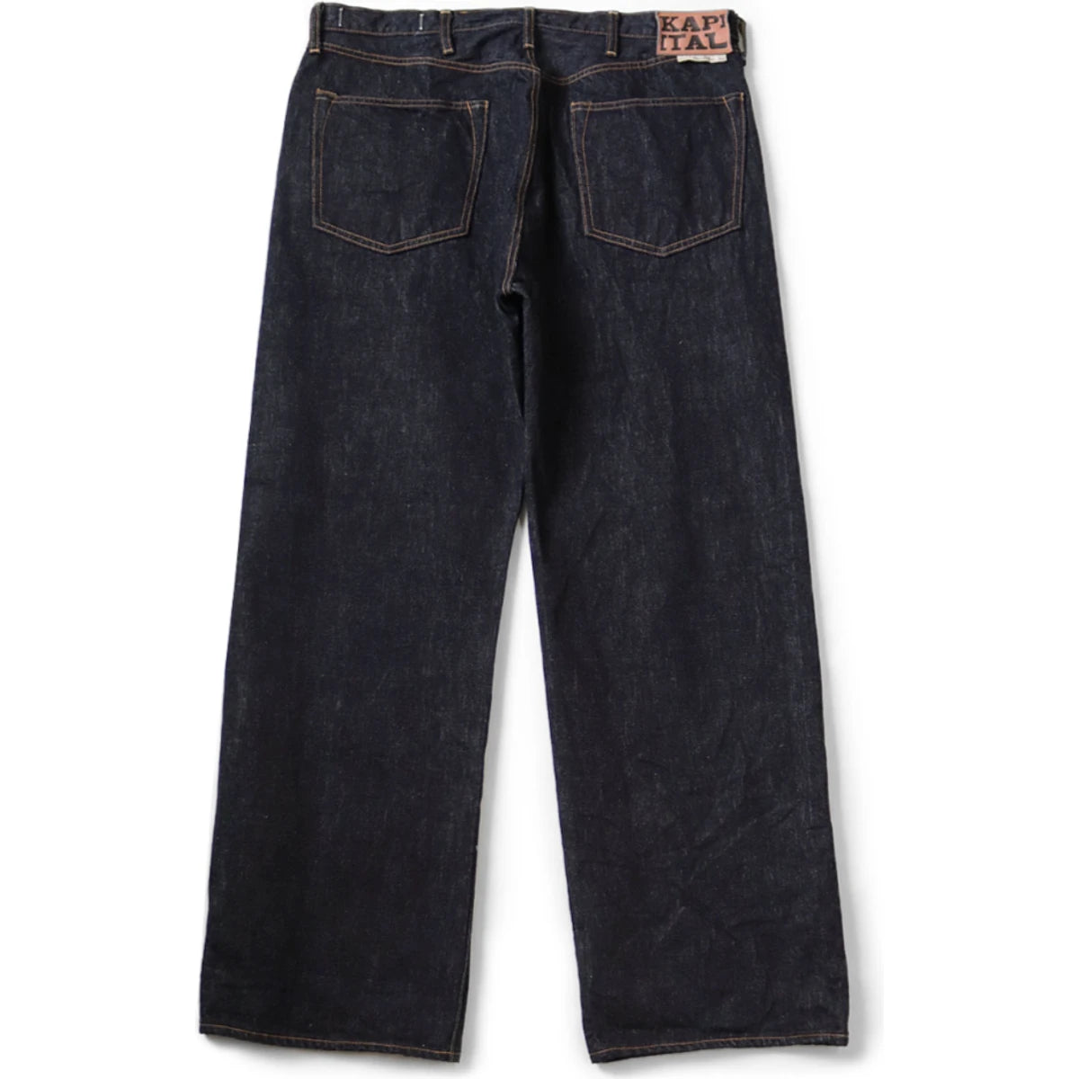 Kapital 14oz Denim 5P Selvedge Wide Leg Monkey TH (40~46inch)