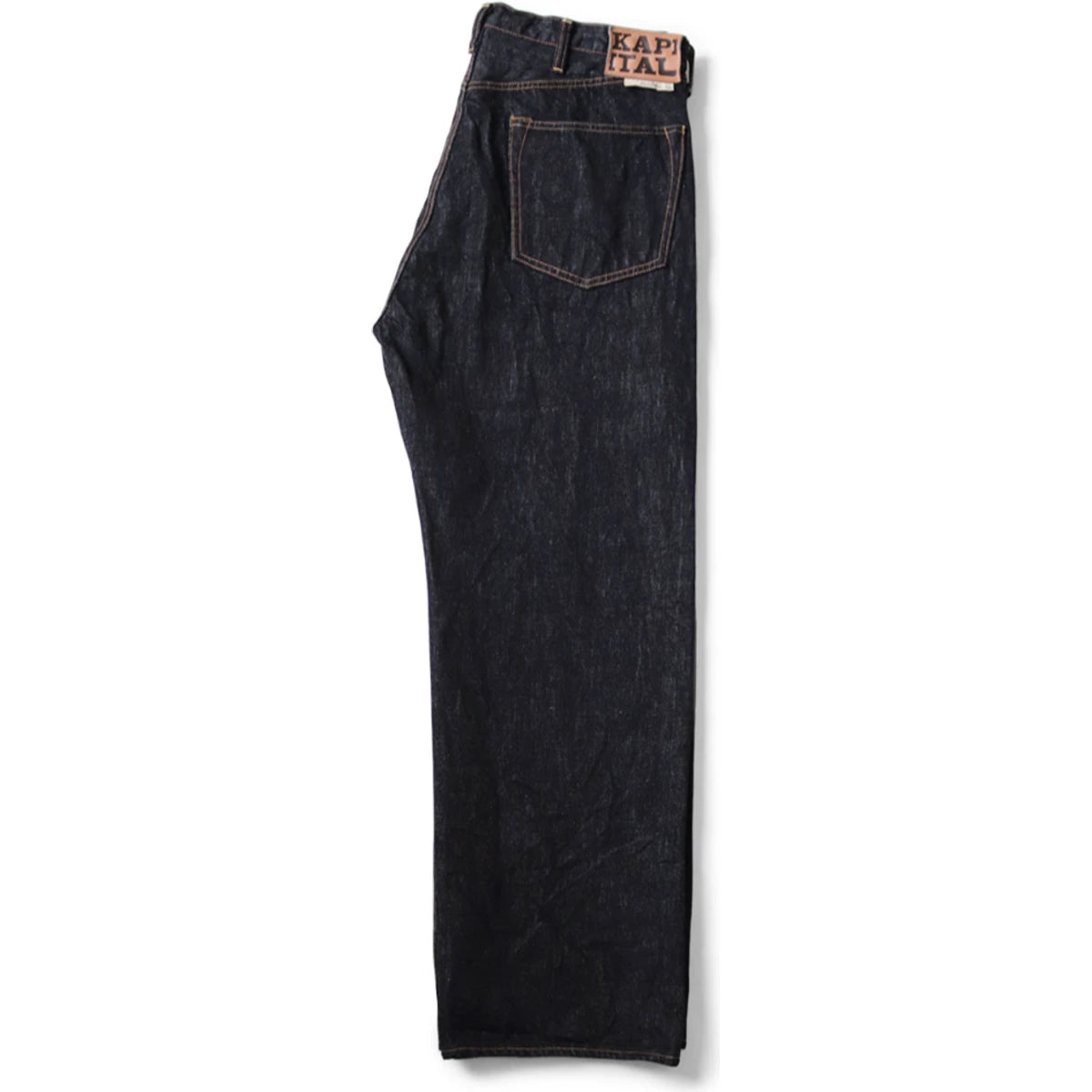 Kapital 14oz Denim 5P Selvedge Wide Leg Monkey TH (40~46inch)