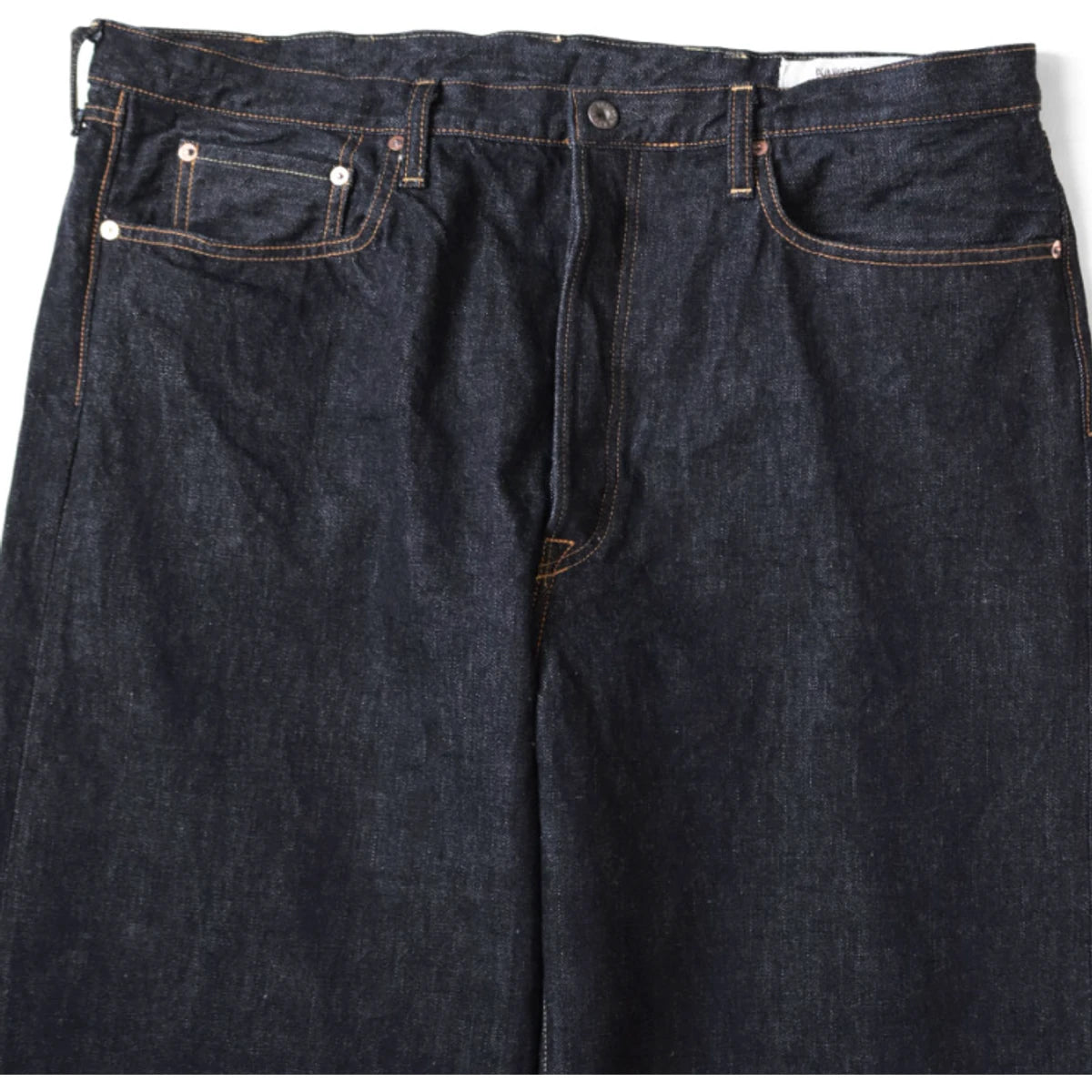 Kapital 14oz Denim 5P Selvedge Wide Leg Monkey TH (40~46inch)