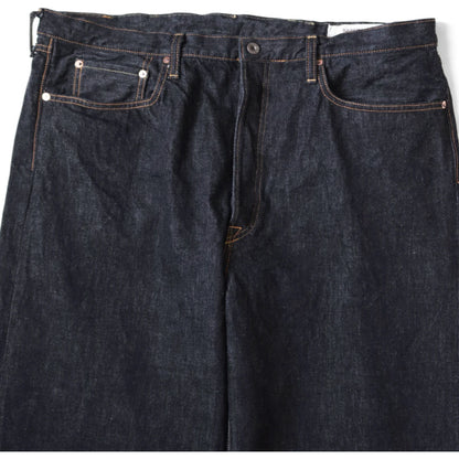 Kapital 14oz Denim 5P Selvedge Wide Leg Monkey TH (40~46inch)