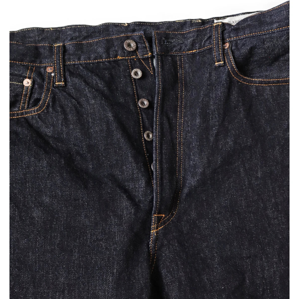 Kapital 14oz Denim 5P Selvedge Wide Leg Monkey TH (40~46inch)