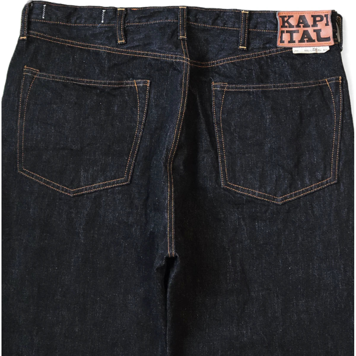 Kapital 14oz Denim 5P Selvedge Wide Leg Monkey TH (40~46inch)