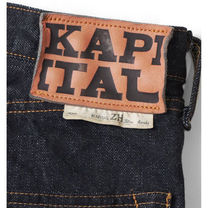 Kapital 14oz Denim 5P Selvedge Wide Leg Monkey TH (40~46inch)