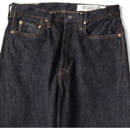 Kapital 14oz Denim 5P Selvedge Wide Leg Monkey TH