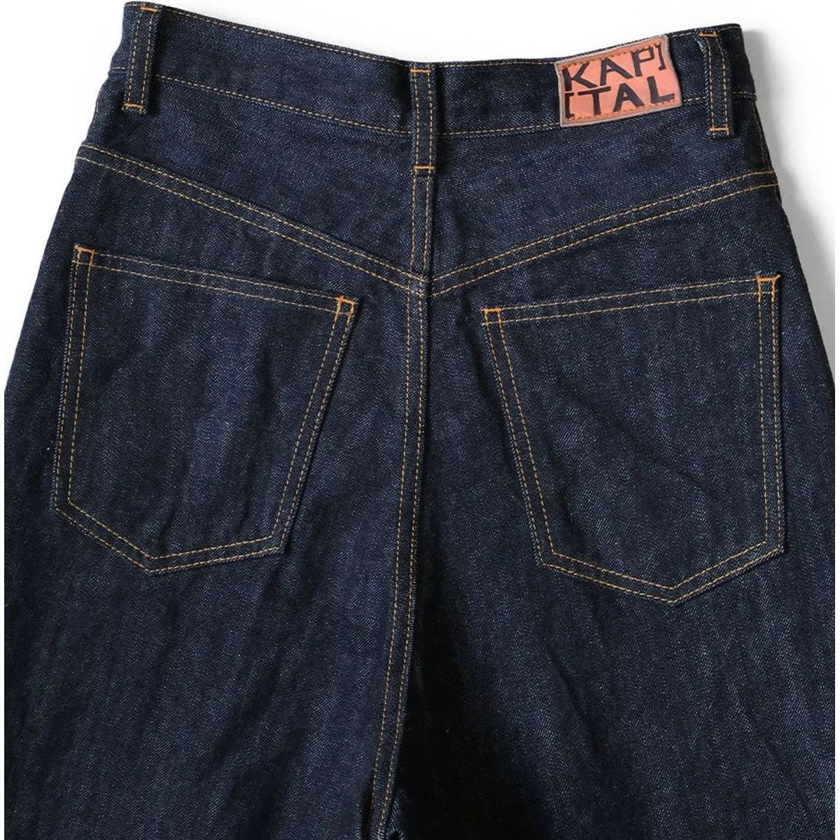 Kapital 14oz Denim 5P Skittle Baggy Pants