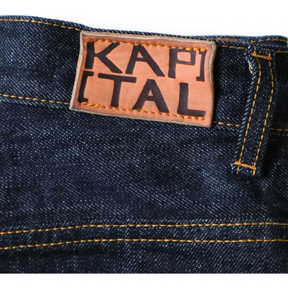 Kapital 14oz Denim 5P Skittle Baggy Pants