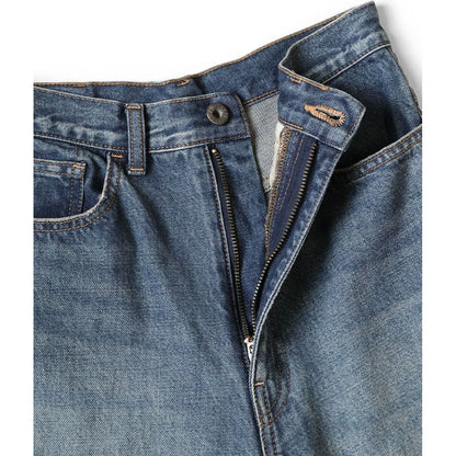 Kapital 14oz Denim 5P Skittle Baggy Pants (Processed)