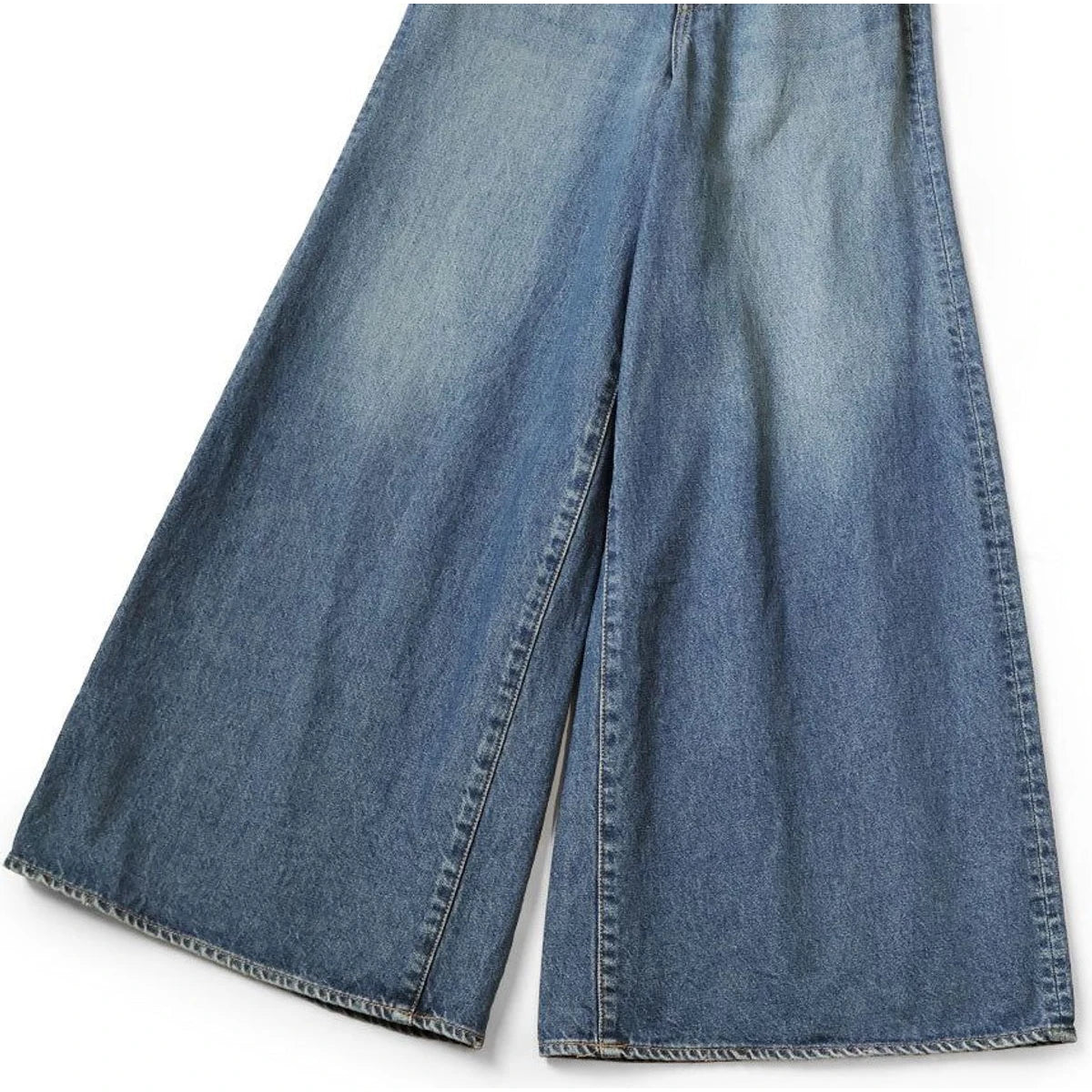 Kapital 14oz Denim 5P Skittle Baggy Pants (Processed)