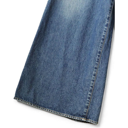 Kapital 14oz Denim 5P Skittle Baggy Pants (Processed)