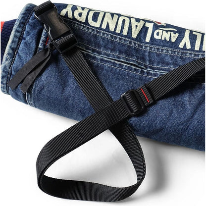 Kapital 14oz Denim Hand Muff (Denim Repair Print)