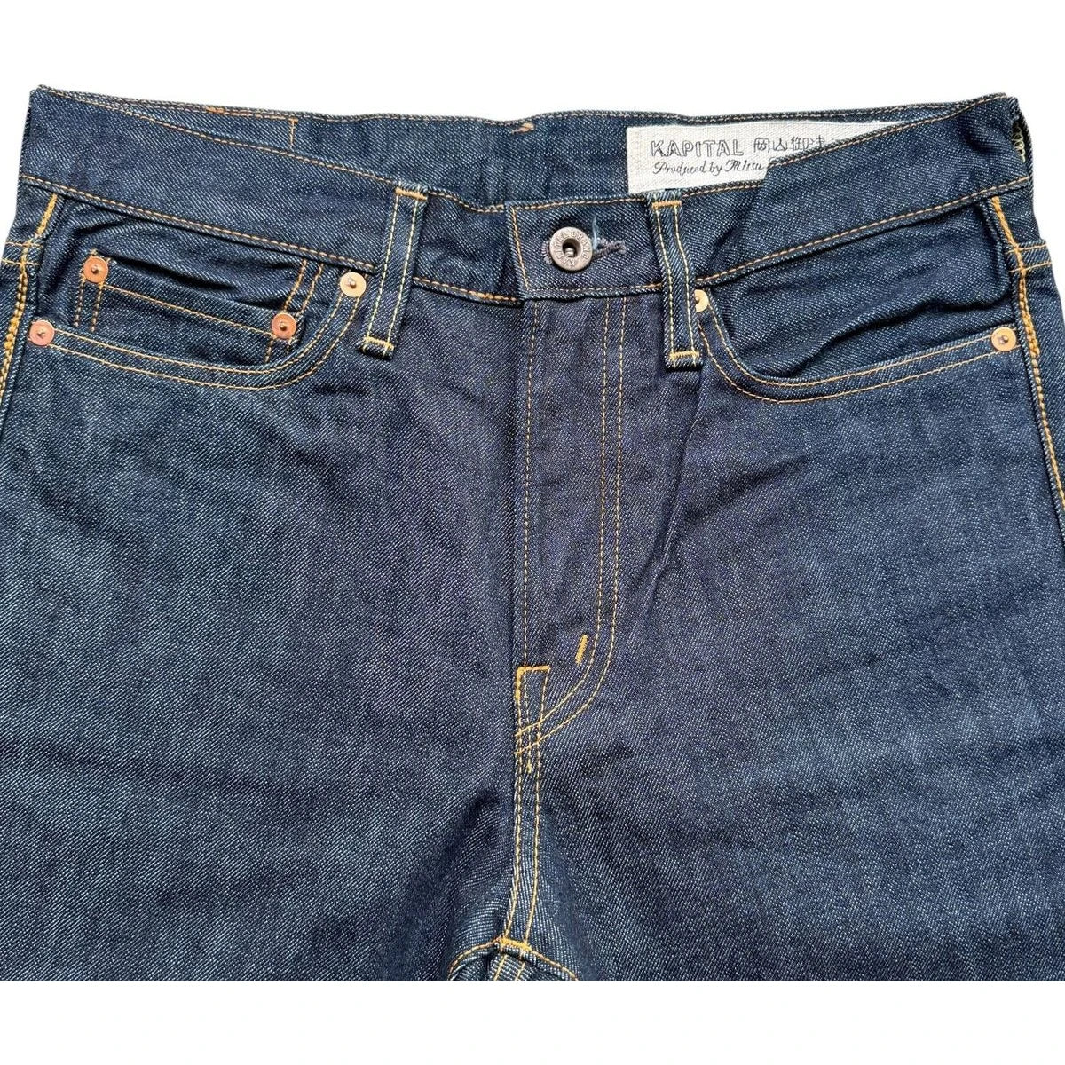Kapital 14oz Denim ISTONE (Pin Straight)