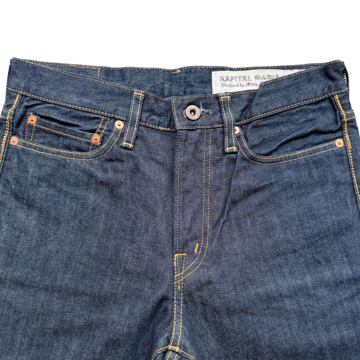 Kapital 14oz Denim ISTONE (Pin Straight)